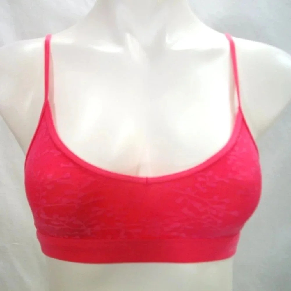 XS X-SMALL Calvin Klein QF4046 Bare Lace Bralette Coral NWT